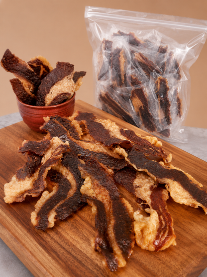 🐮100% Grass‑Fed Grass‑Finished Beef Brisket Chunks, Pure Meat & Salt Beef Jerky Snack-G$