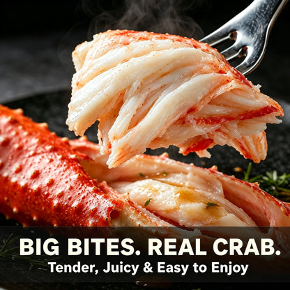 🦀Bristol Bay Alaskan Red King Crab Legs | Wild‑Caught Premium Shellfish-G$