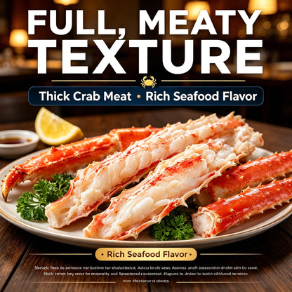 🦀Bristol Bay Alaskan Red King Crab Legs | Wild‑Caught Premium Shellfish-G$